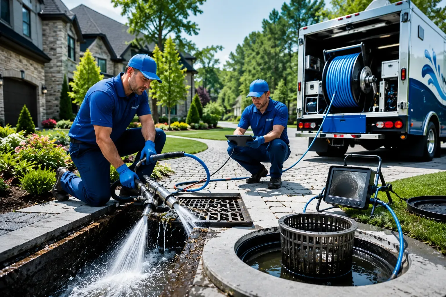 Local outdoor drain cleaning professionals in Inez, TX