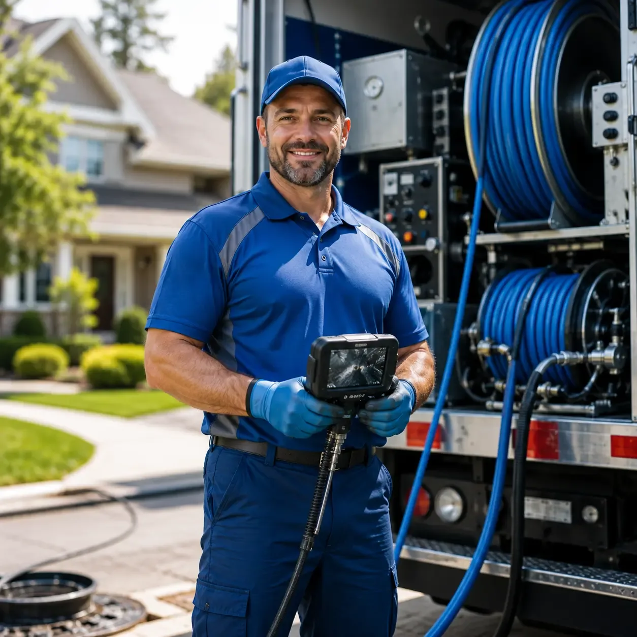 Local outdoor drain cleaning specialists in Inez, TX
